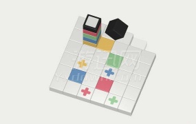 《立体彩色》破解版-休闲益智游戏-英文-数图-PC