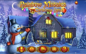 《彩虹马赛克:圣诞灯光 英文版》数图益智游戏下载与玩法解析