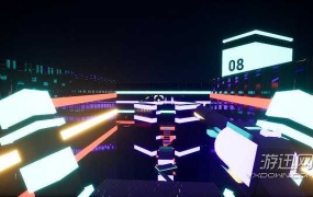 《赛博枪 英文版》第一人称射击游戏-霓虹赛博朋克风格