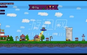 《超级飞行屠杀2017 英文版》:暴力飞行射击游戏,UFO主题,PC平台