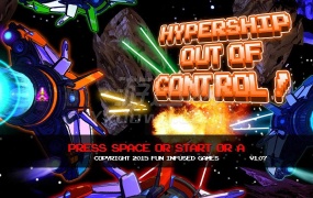 《失控太空船》英文版射击游戏 – Hypership Out of Control