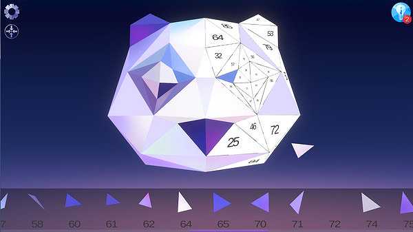低多边形3D：数字拼图截图5