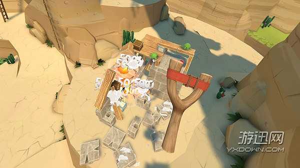 愤怒的小鸟VR：猪猪岛截图6