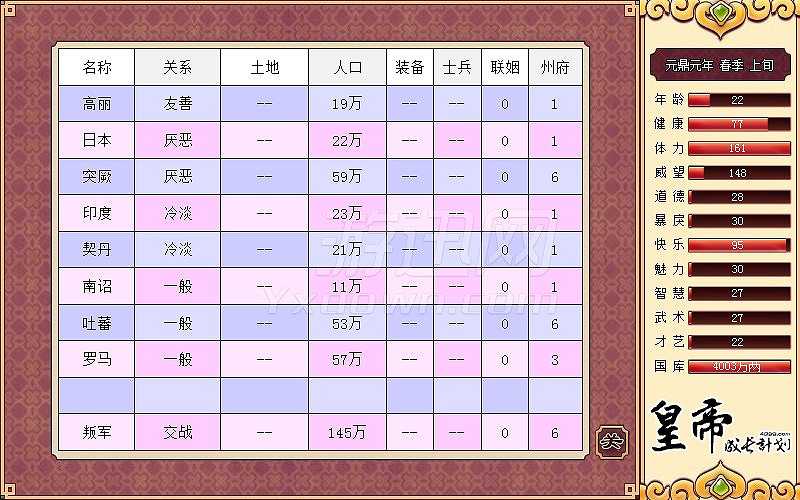 皇帝成长计划截图5