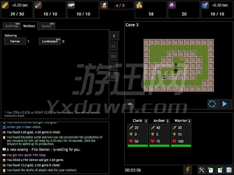 洞穴英雄截图2