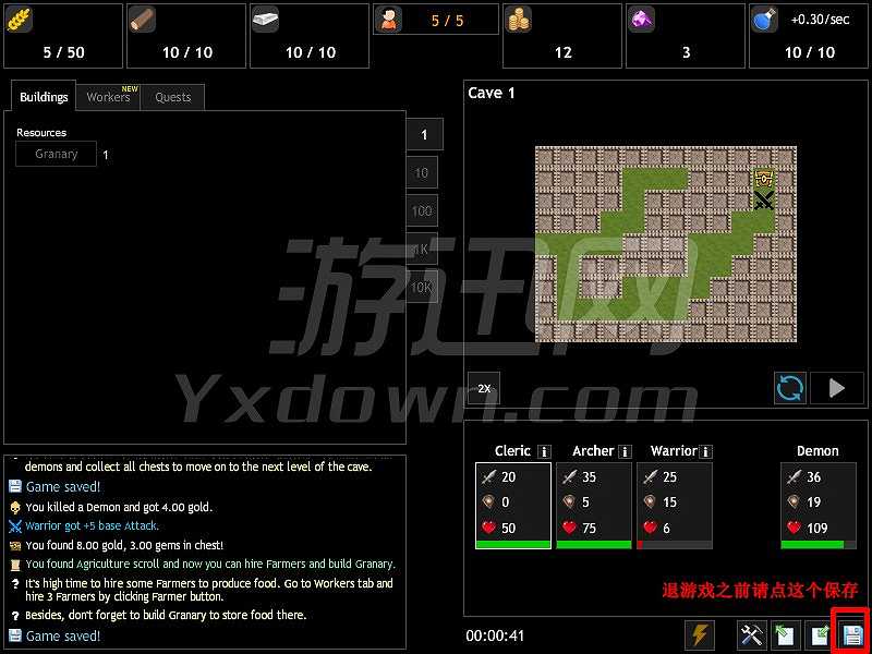 洞穴英雄截图5