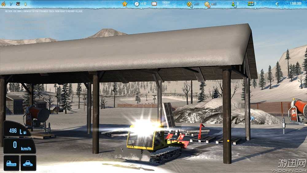 滑雪世界模拟截图2
