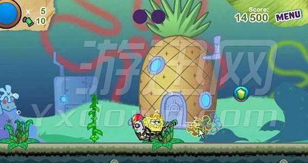 海绵宝宝海底清洁工截图3