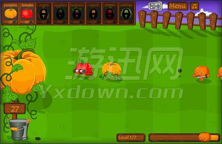 蔬菜大战水果截图3