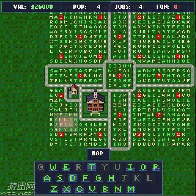 新奇的模拟城市：字母都市截图3