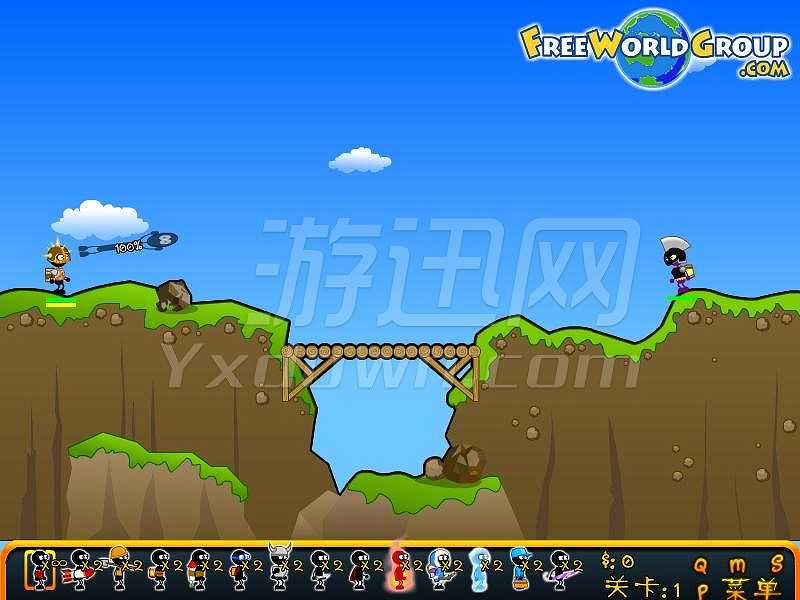 火柴人炮战截图2