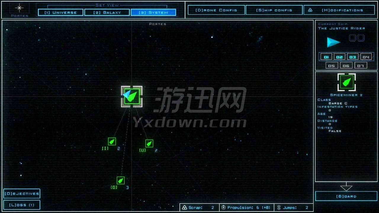 Duskers无人机操作系统截图5