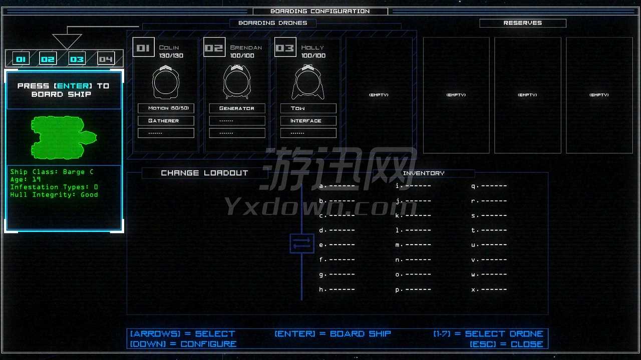 Duskers无人机操作系统截图6